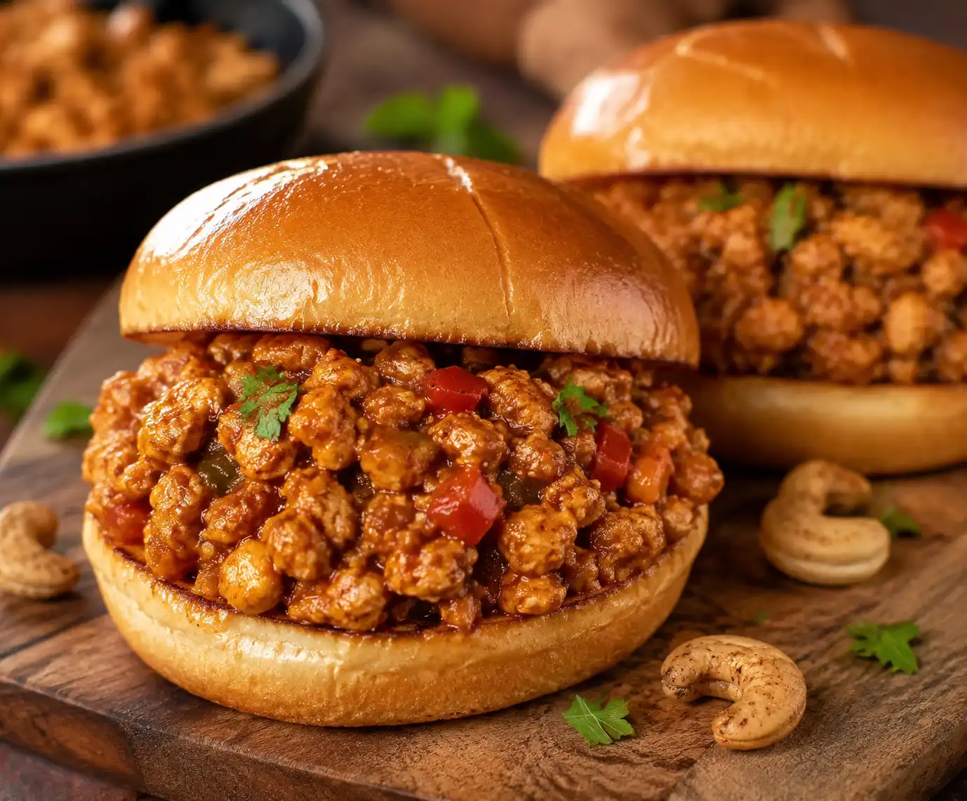 CAJUB CHICKEN SLOPPY JOES