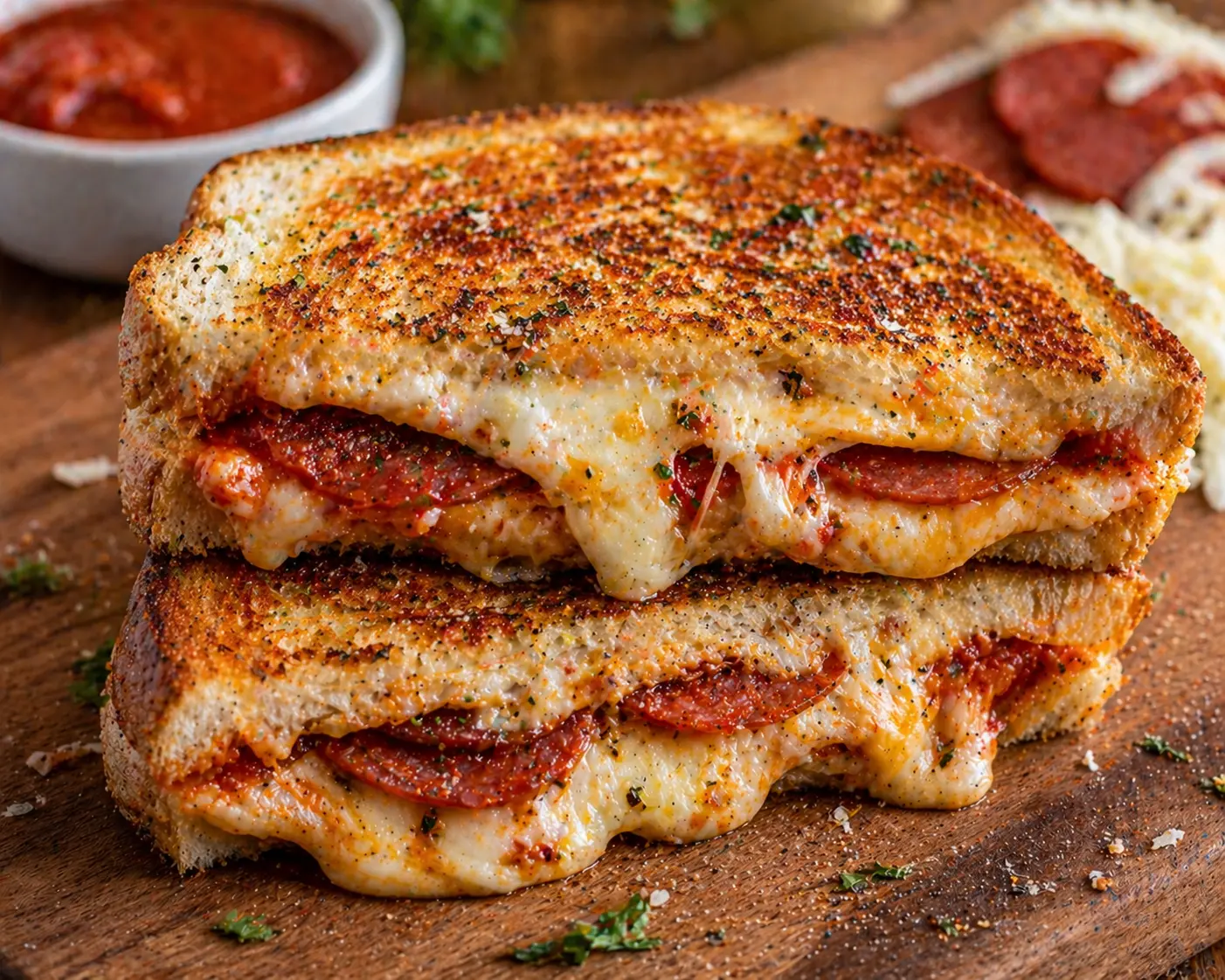 Pizza Grilled Cheese