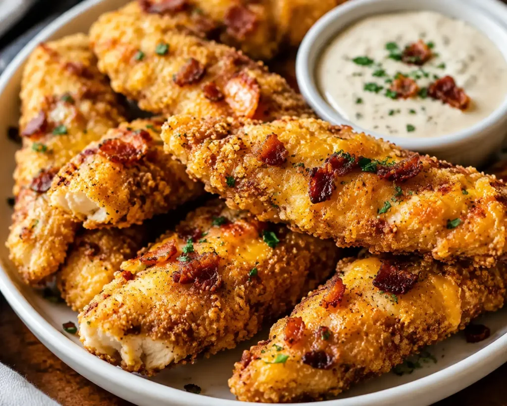 Crack chicken tenders