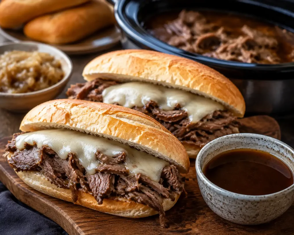 Crockpot French Dip Sandwiches You’ll Crave All Week Long