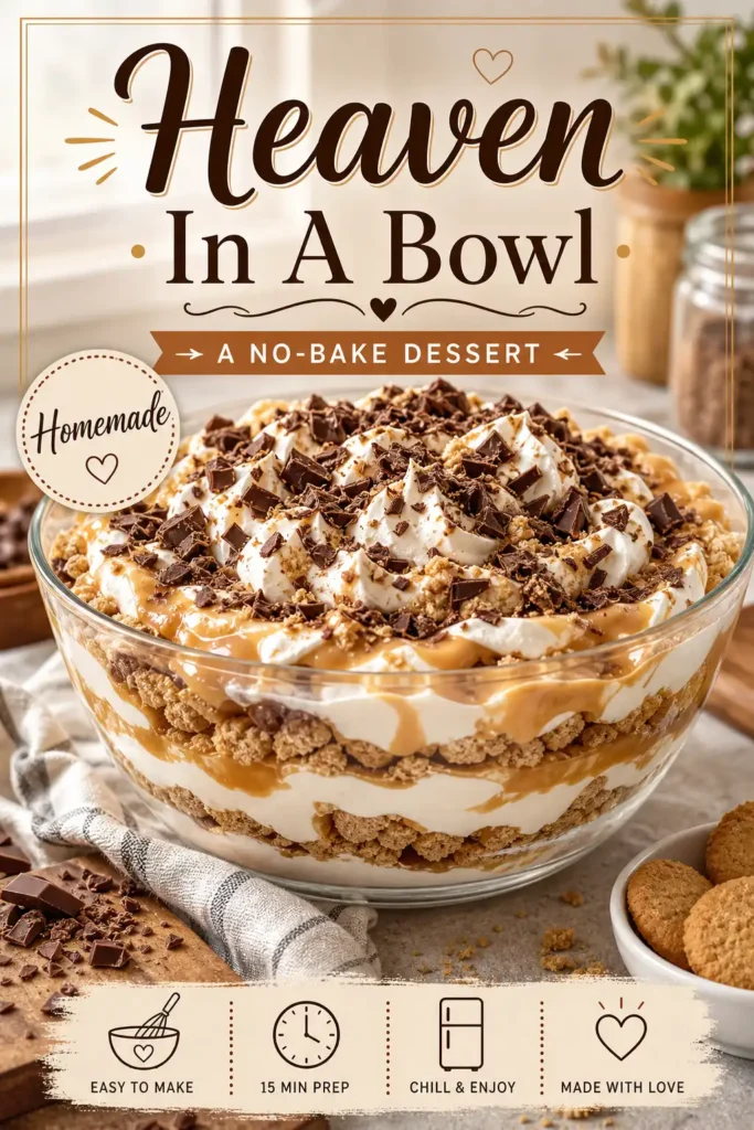 Heaven In A Bowl A No-Bake Dessert