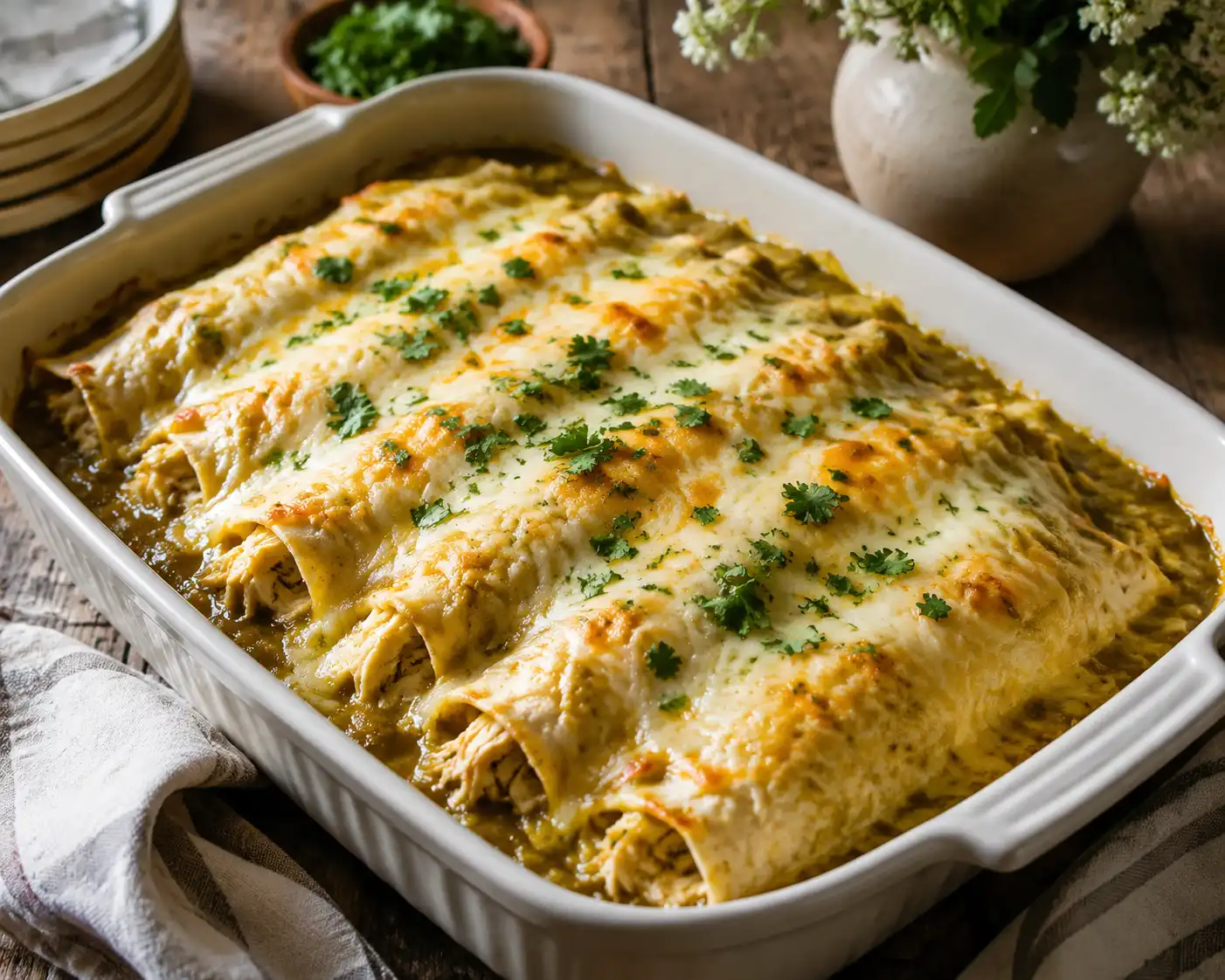 Joanna Gaines Chicken Enchiladas